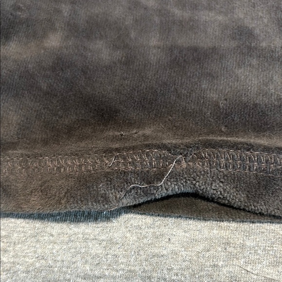 Juicy Couture Gray Velour Track Pants - Picture 2 of 7